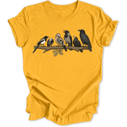 Branch Birds - Gold
