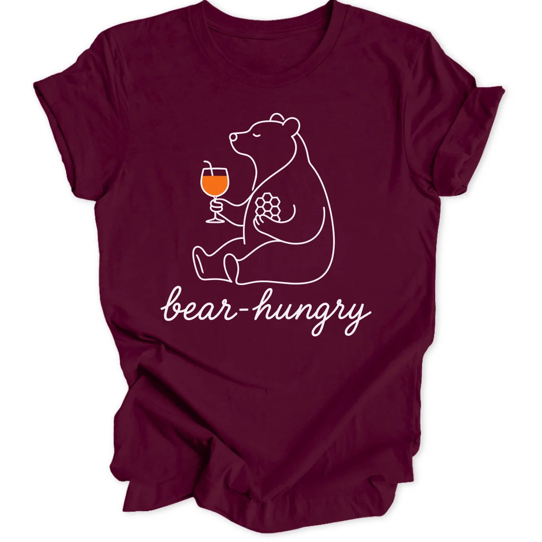 Bear Hungry - Maroon