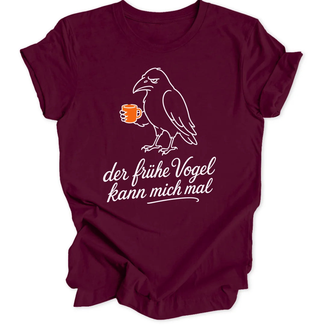 Früher Vogel Vibe - Maroon