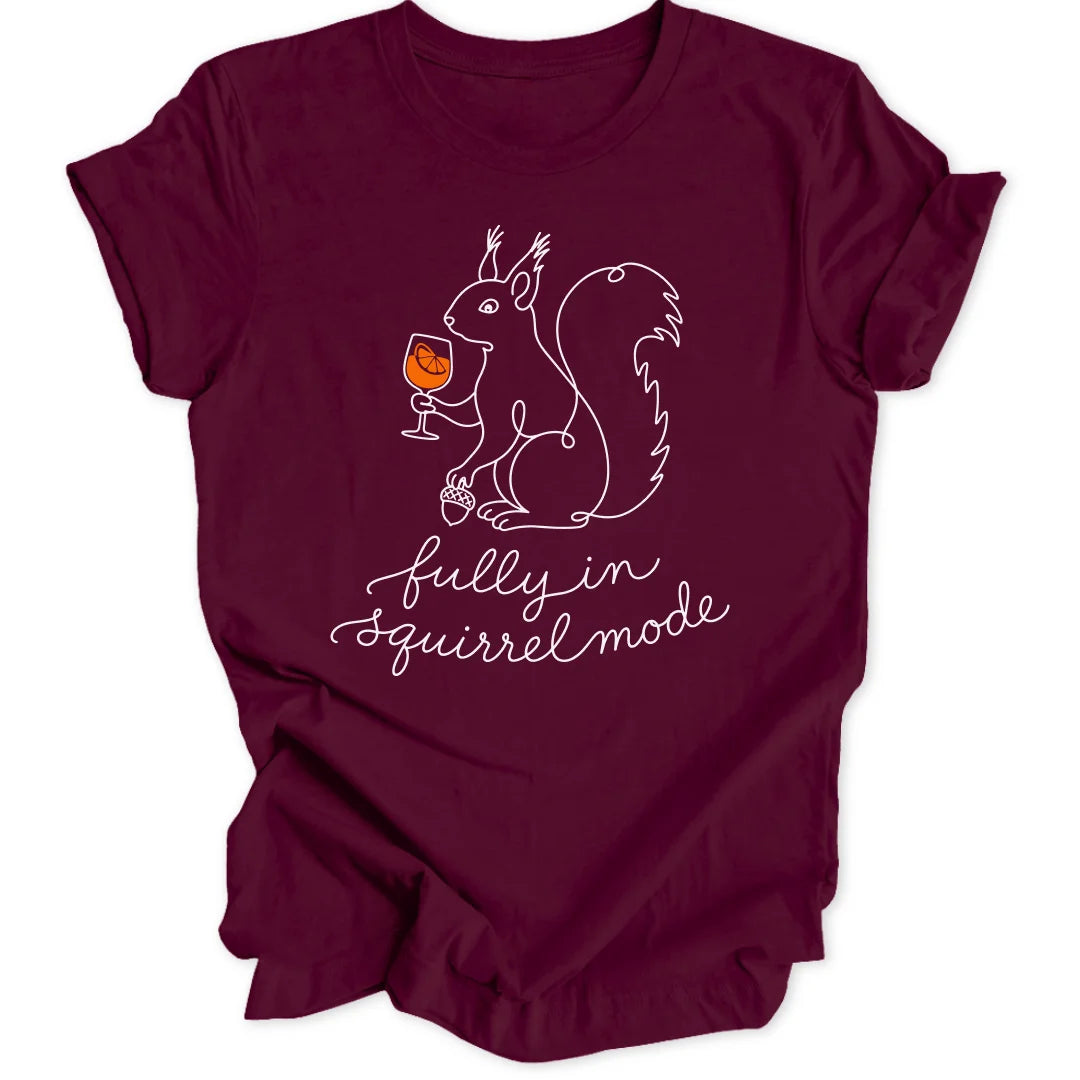 Squirrel Mode - Maroon