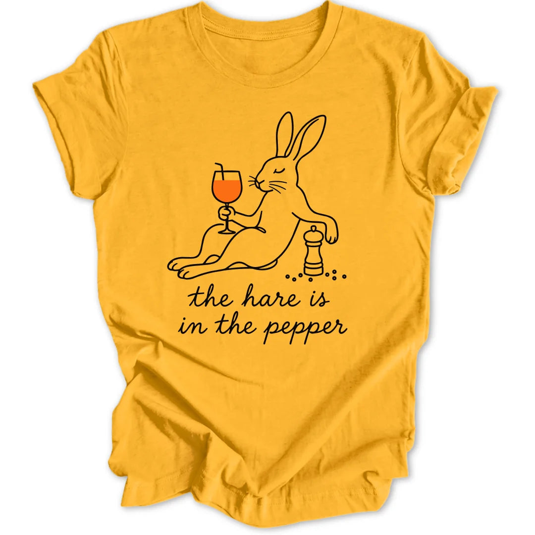 Pfeffer Hase - Gold