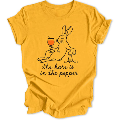 Pfeffer Hase - Gold