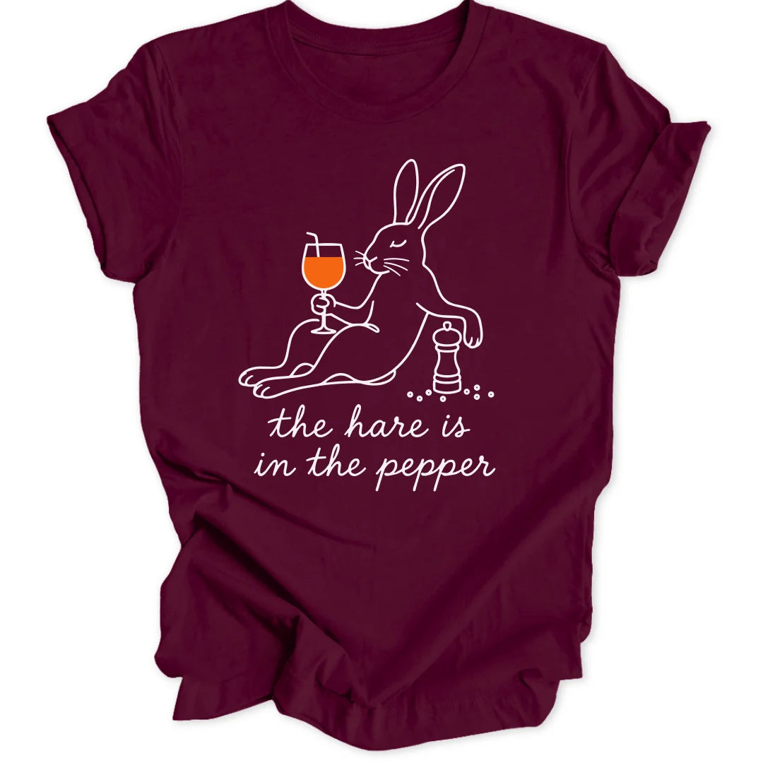 Pfeffer Hase - Maroon