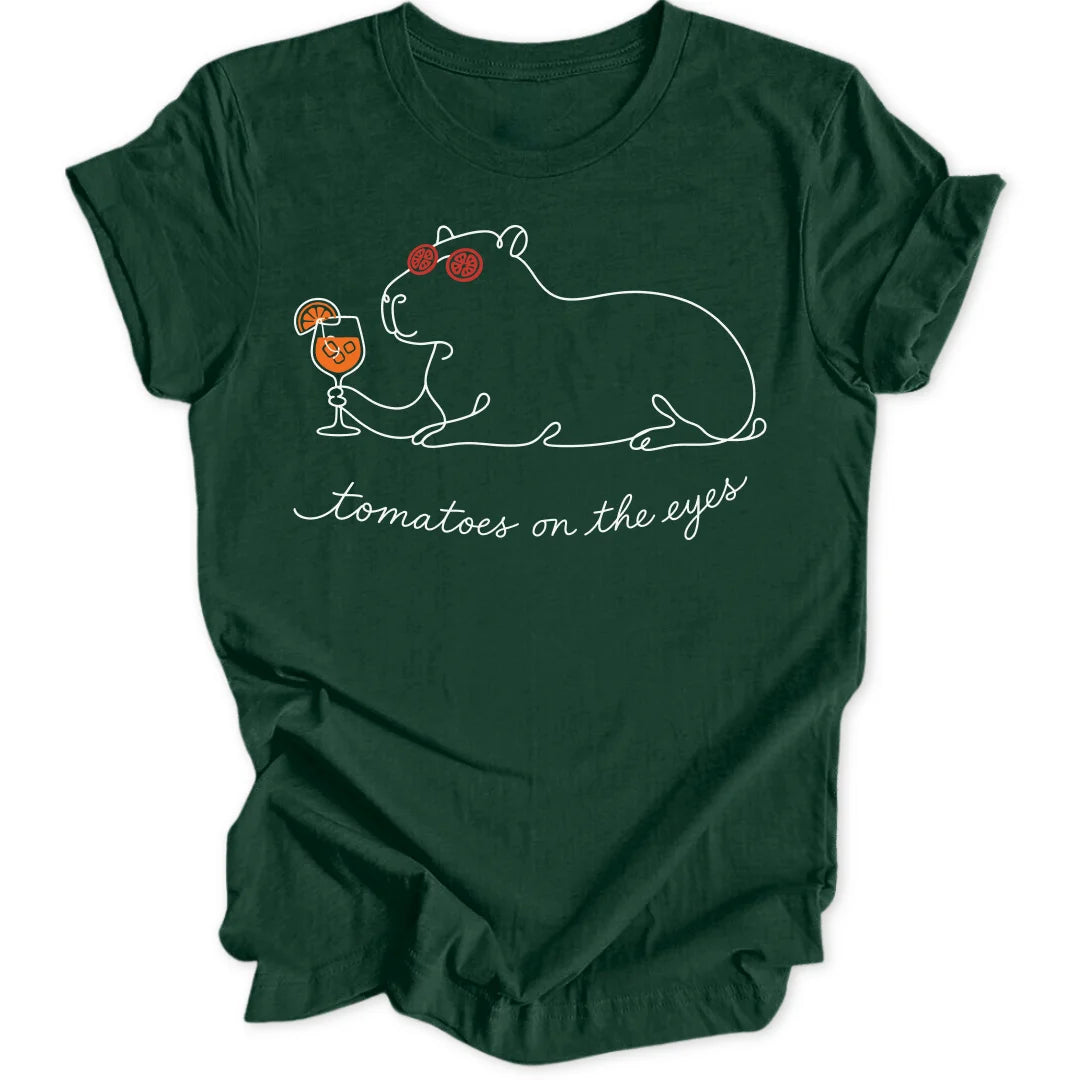 Tomato Capybara - Forest Green
