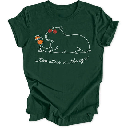 Tomato Capybara - Forest Green