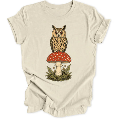 Owl on a Shroom - Natural