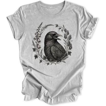 Floral Raven - Sport Grey