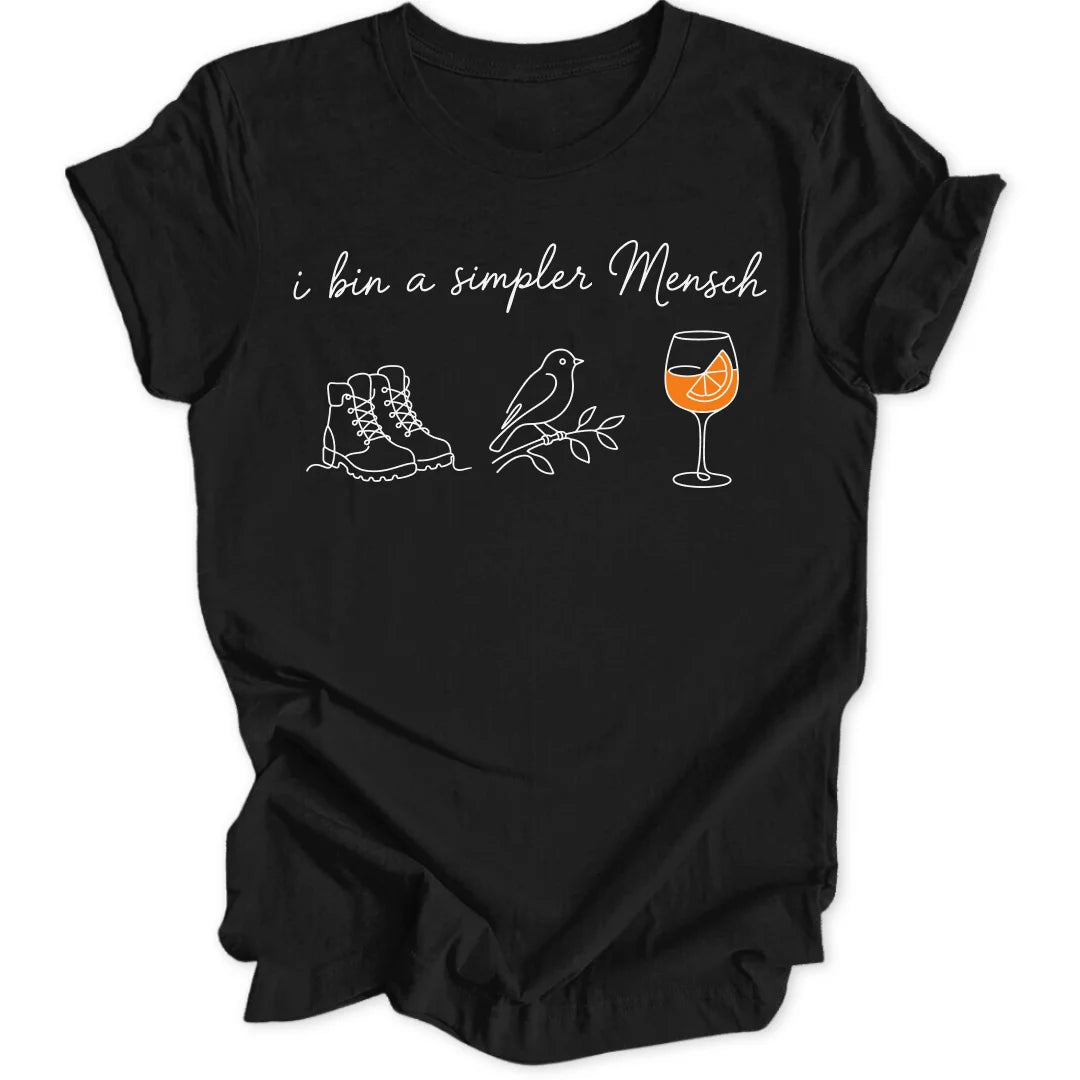 Simpler Mensch - Black