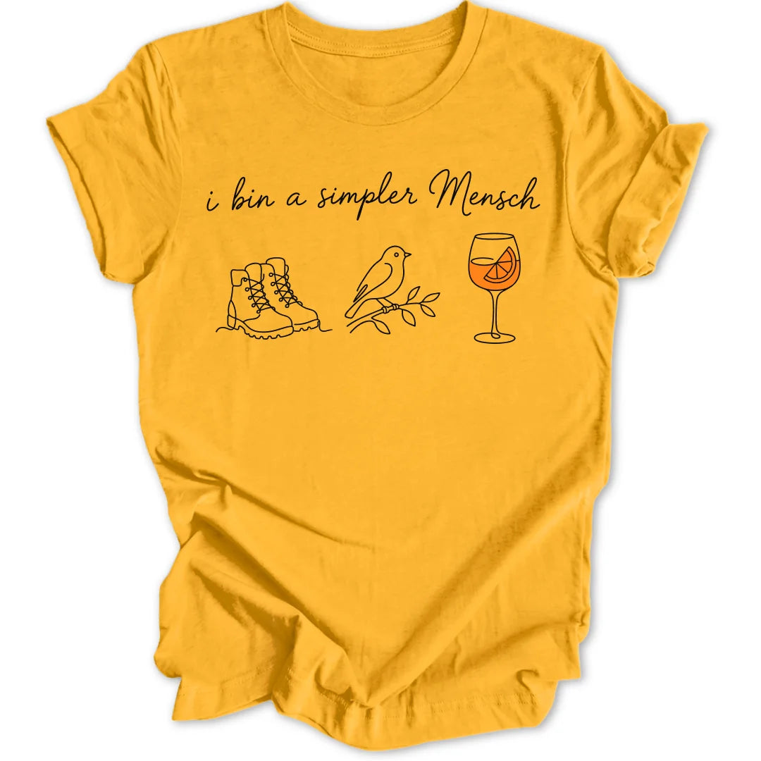 Simpler Mensch - Gold