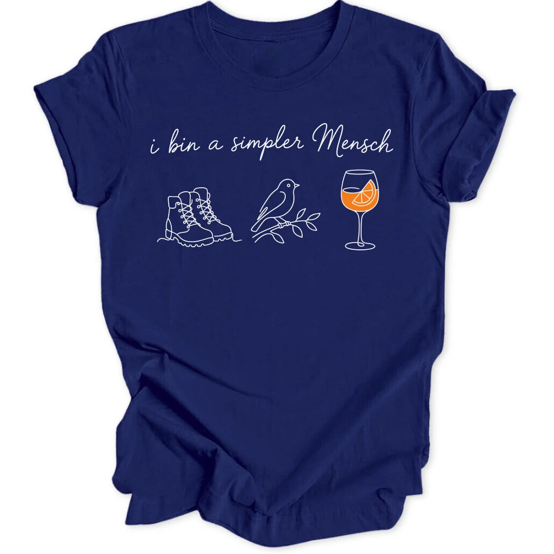 Simpler Mensch - Navy