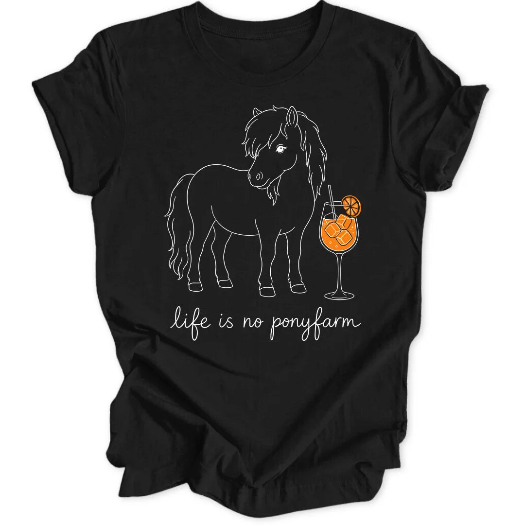 Pony Cocktail - Black