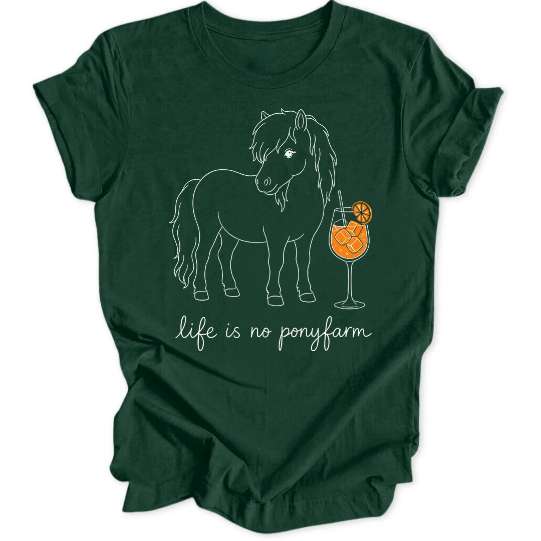 Pony Cocktail - Forest Green