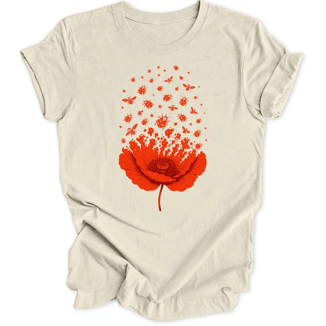 Poppy Ladybugs - Natural
