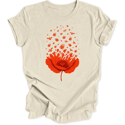 Poppy Ladybugs - Natural