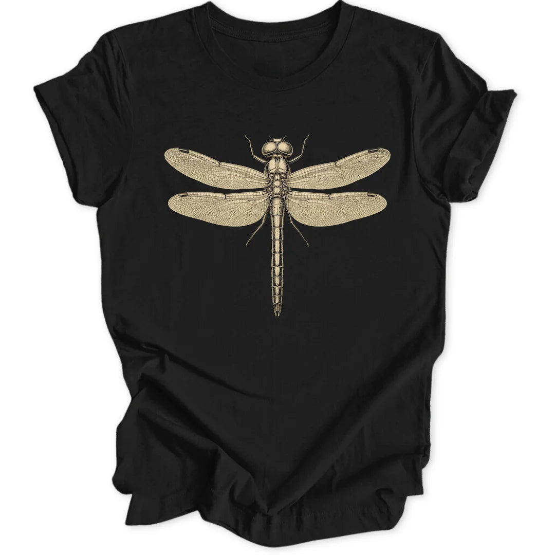 Vintage Dragonfly - Black