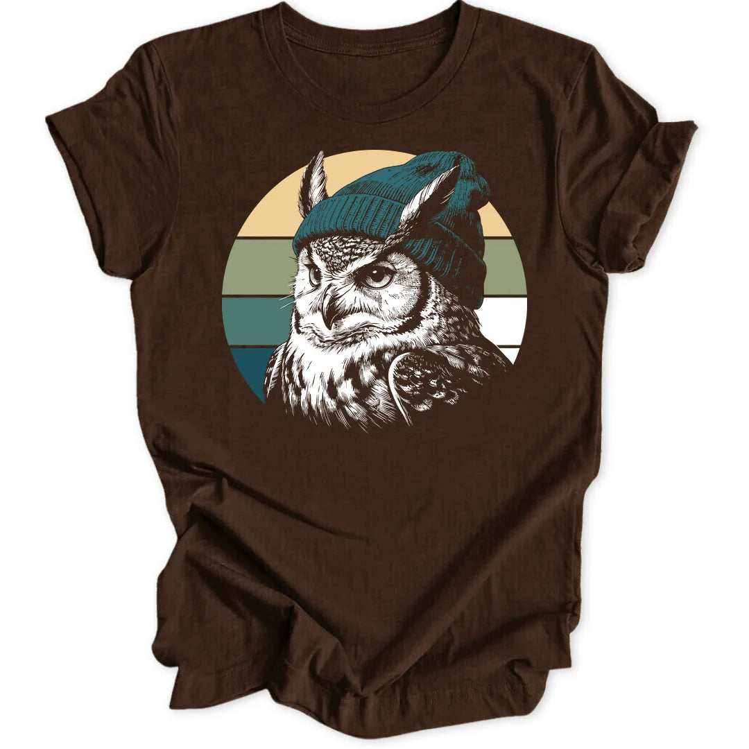 Retro Owl - Dark Chocolate
