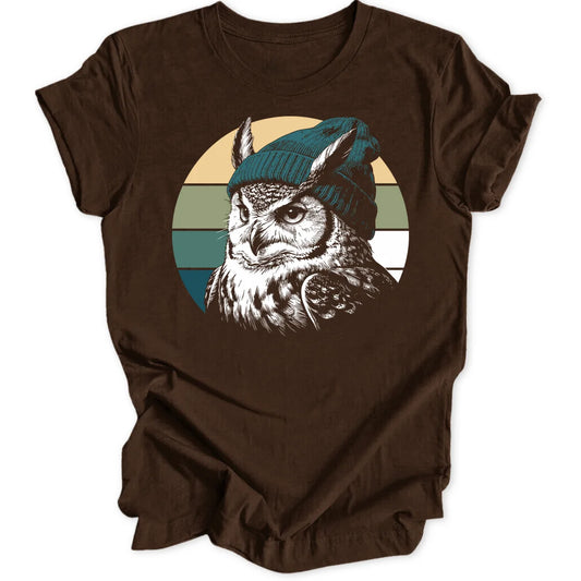 Retro Owl - Dark Chocolate