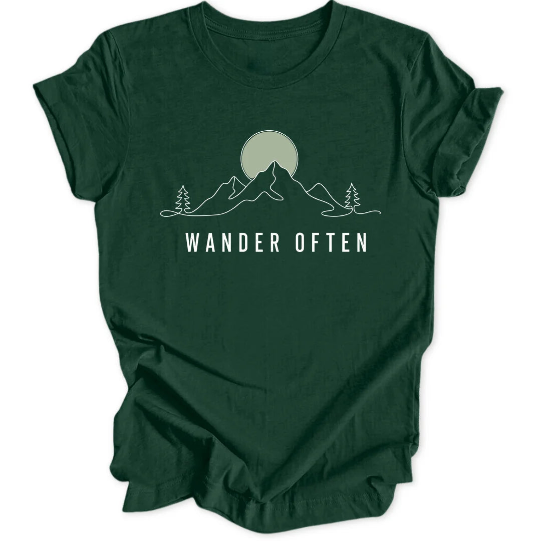 Wander Often - Forest Green