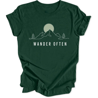Wander Often - Forest Green