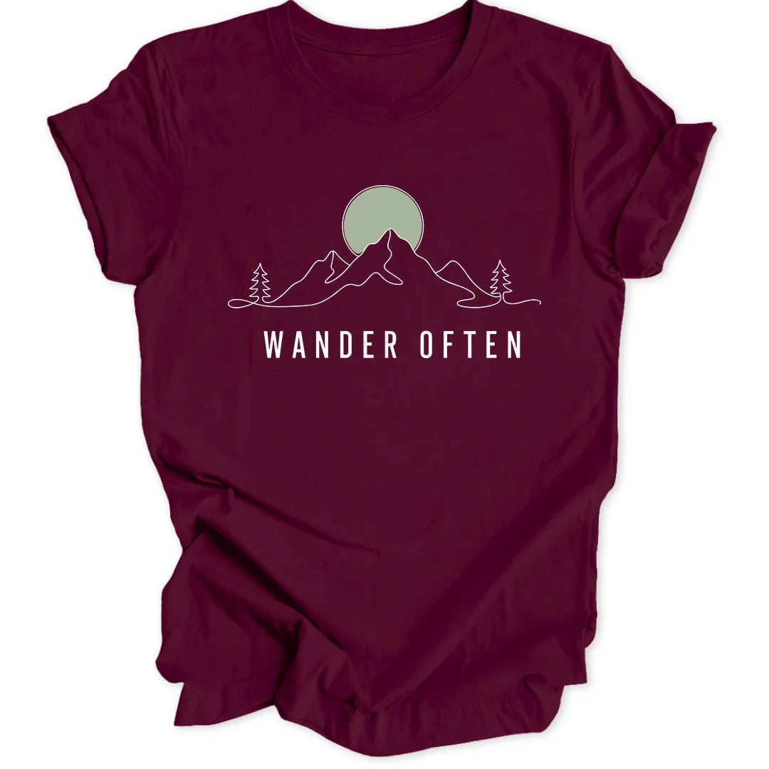 Wander Often - Maroon