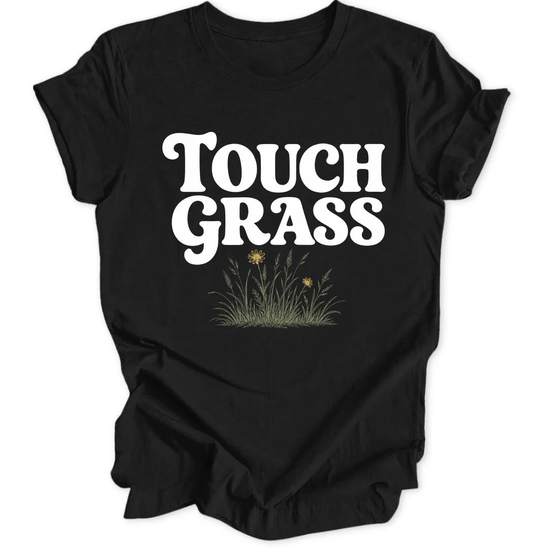 Touch Grass - Black