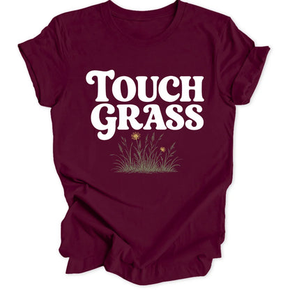Touch Grass - Maroon