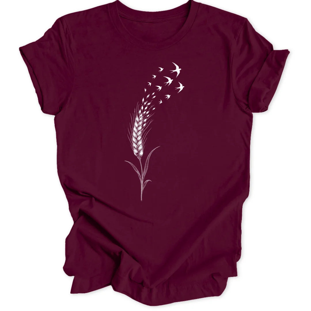 Weizen Schwalben - Maroon