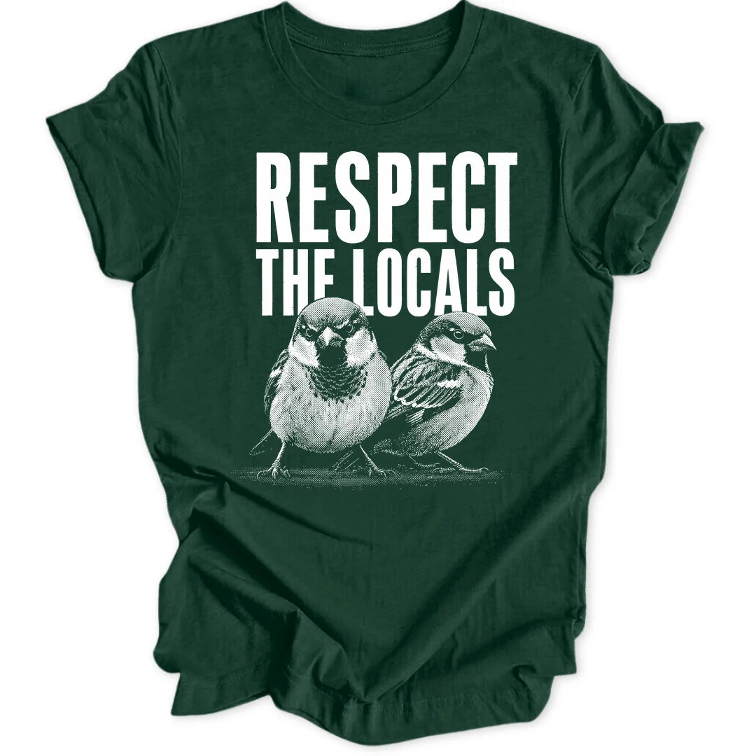 Respect Locals - Forest Green