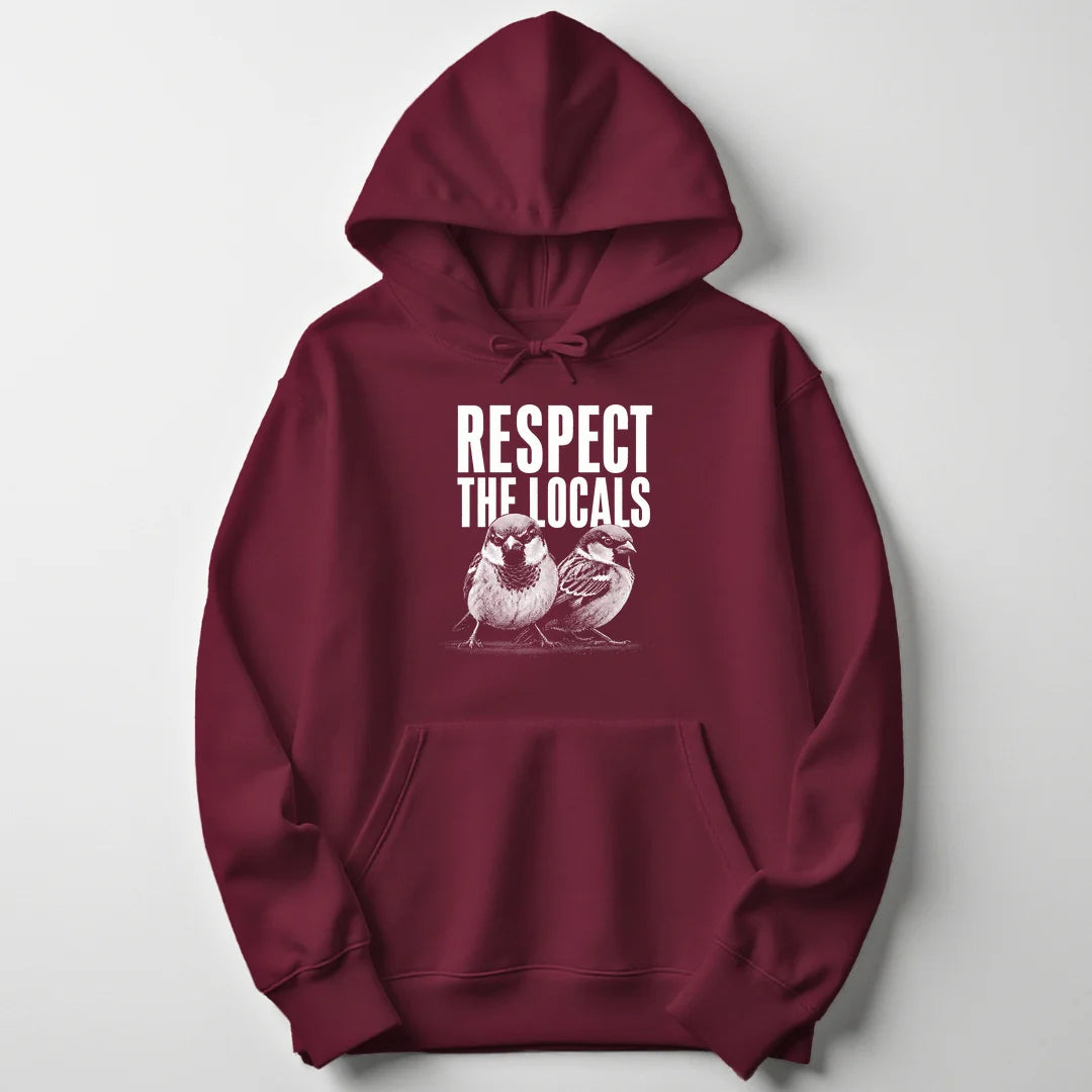 Respect Locals - Maroon