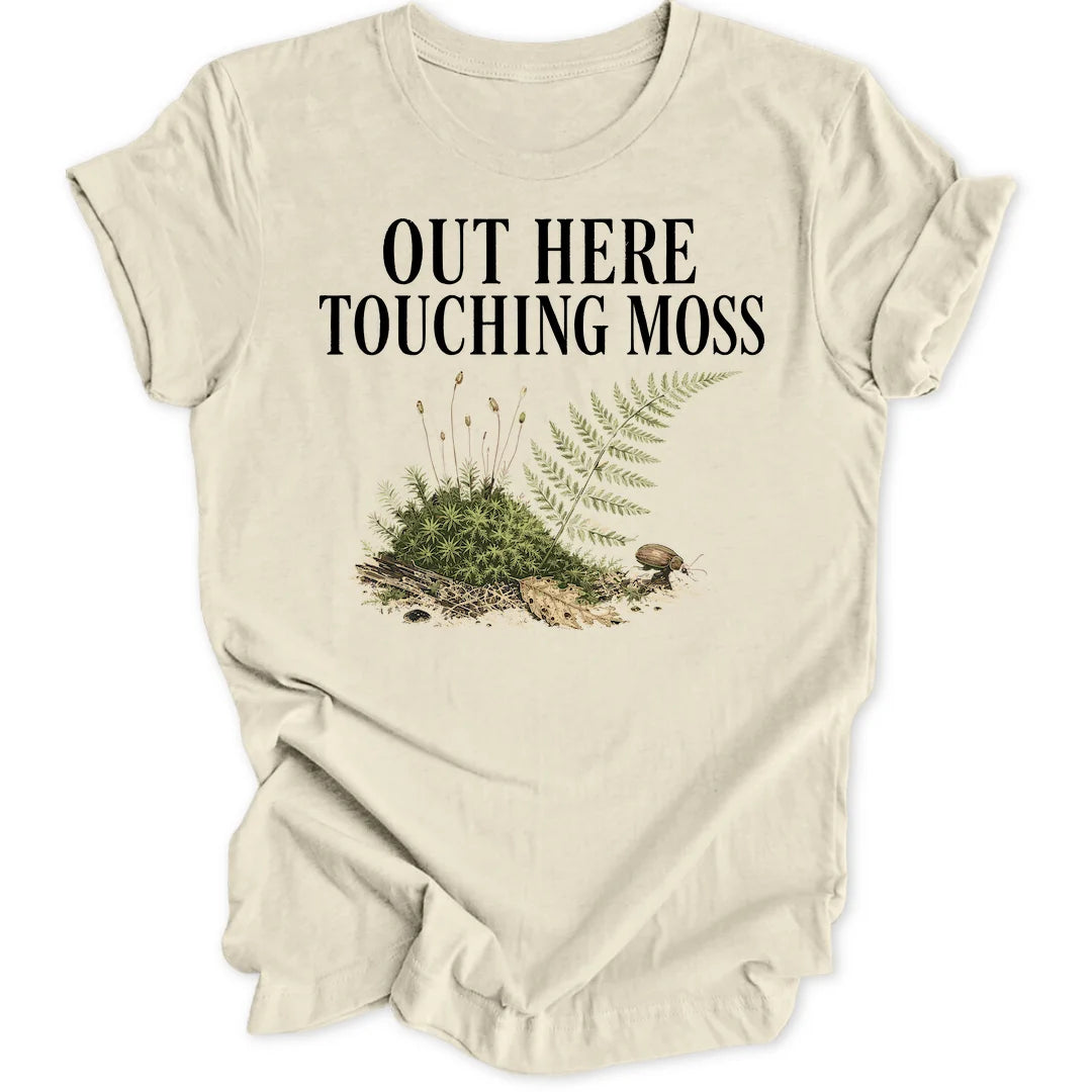 Touching Moss - Natural