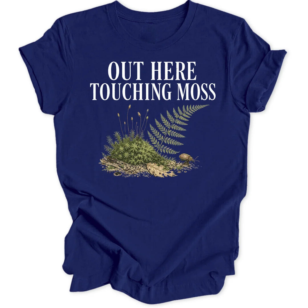 Touching Moss - Navy