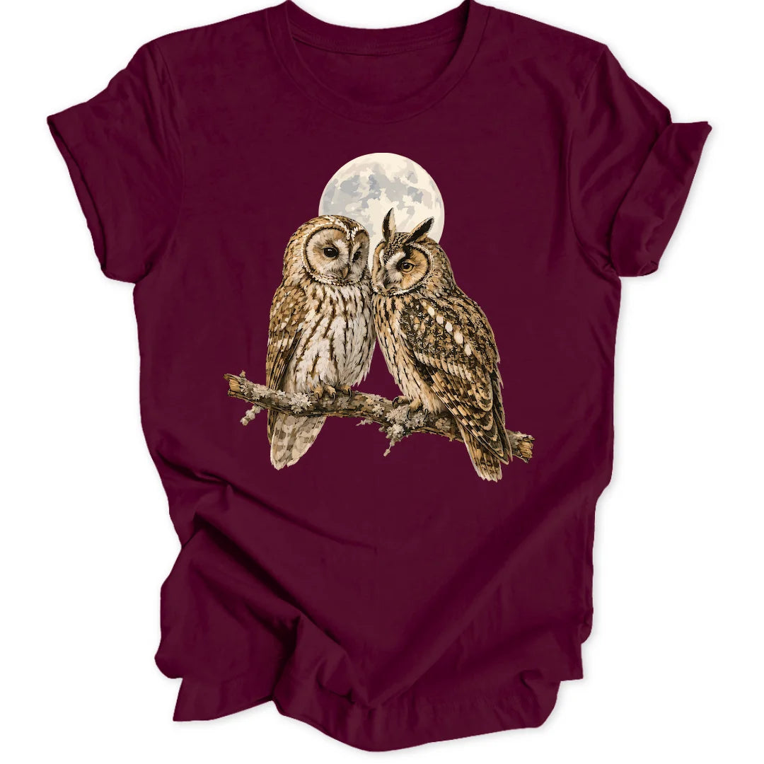 Moon Owls - Maroon