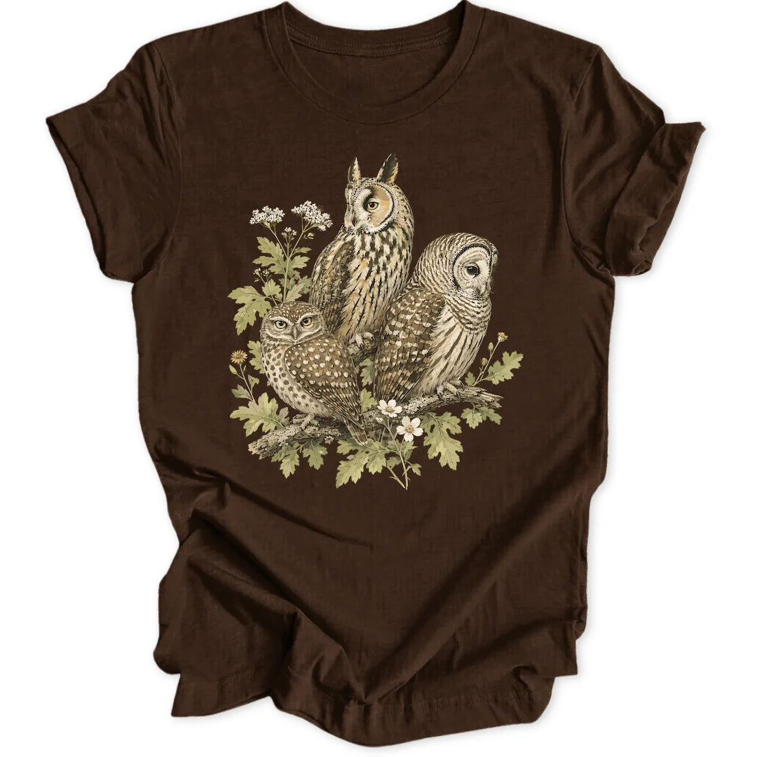 Owl Trio - Dark Chocolate