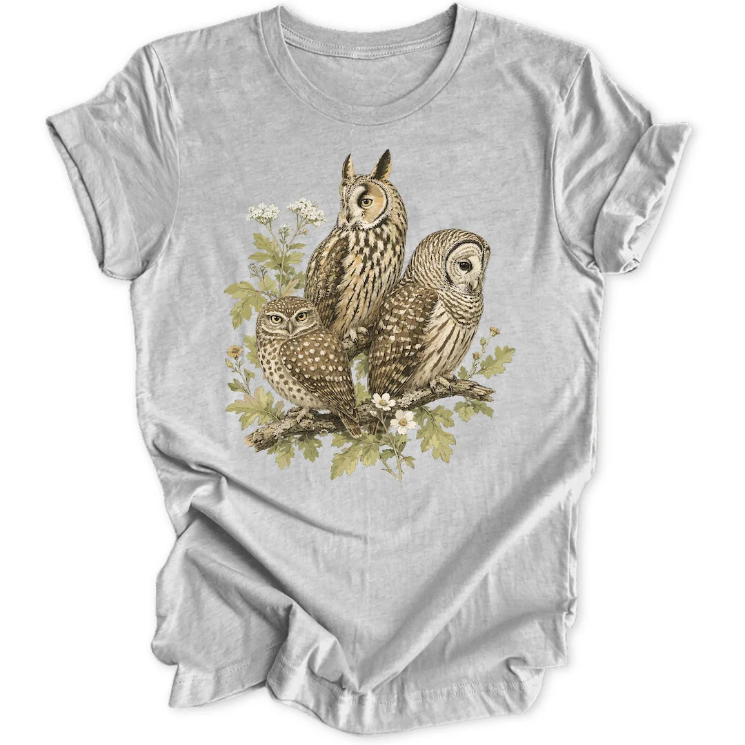 Owl Trio - Sport Grey