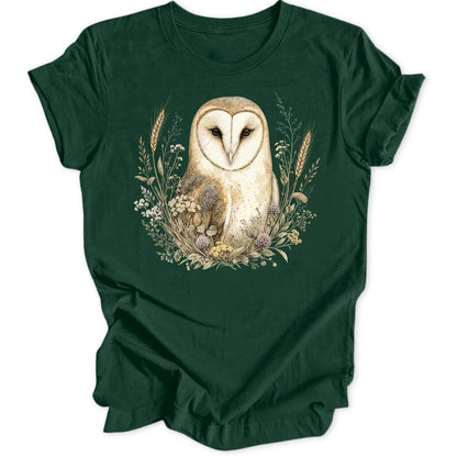 Barn Owl - Forest Green