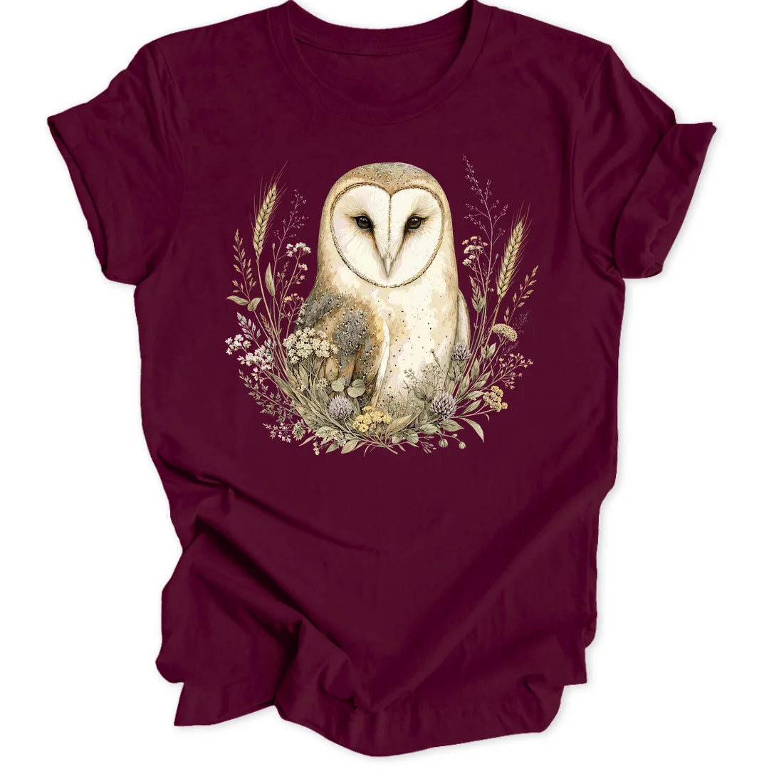 Barn Owl - Maroon