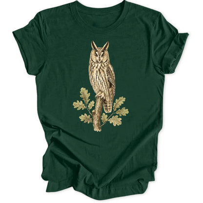 Eared Owl - Forest Green