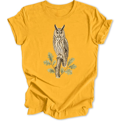 Eared Owl - Gold