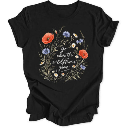 Wildflowers Grow - Black