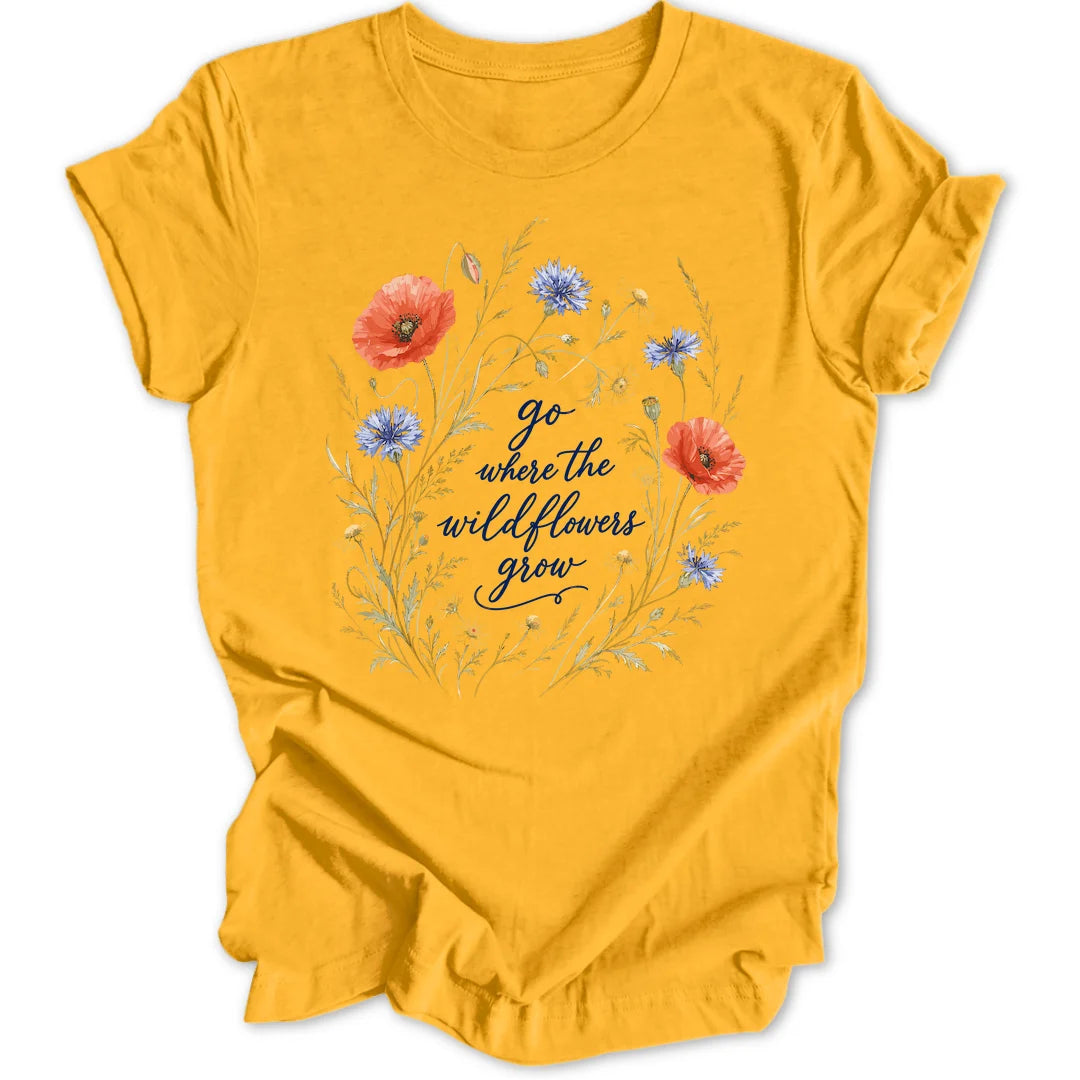 Wildflowers Grow - Gold