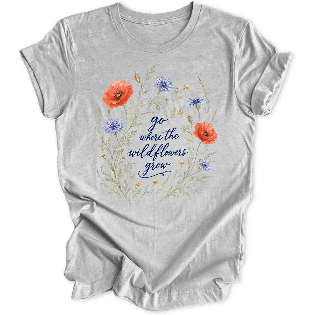 Wildflowers Grow - Sport Grey