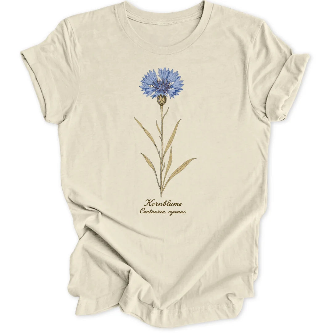Cornflower Study - Natural