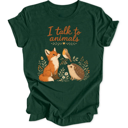 Animal Talk - Forest Green
