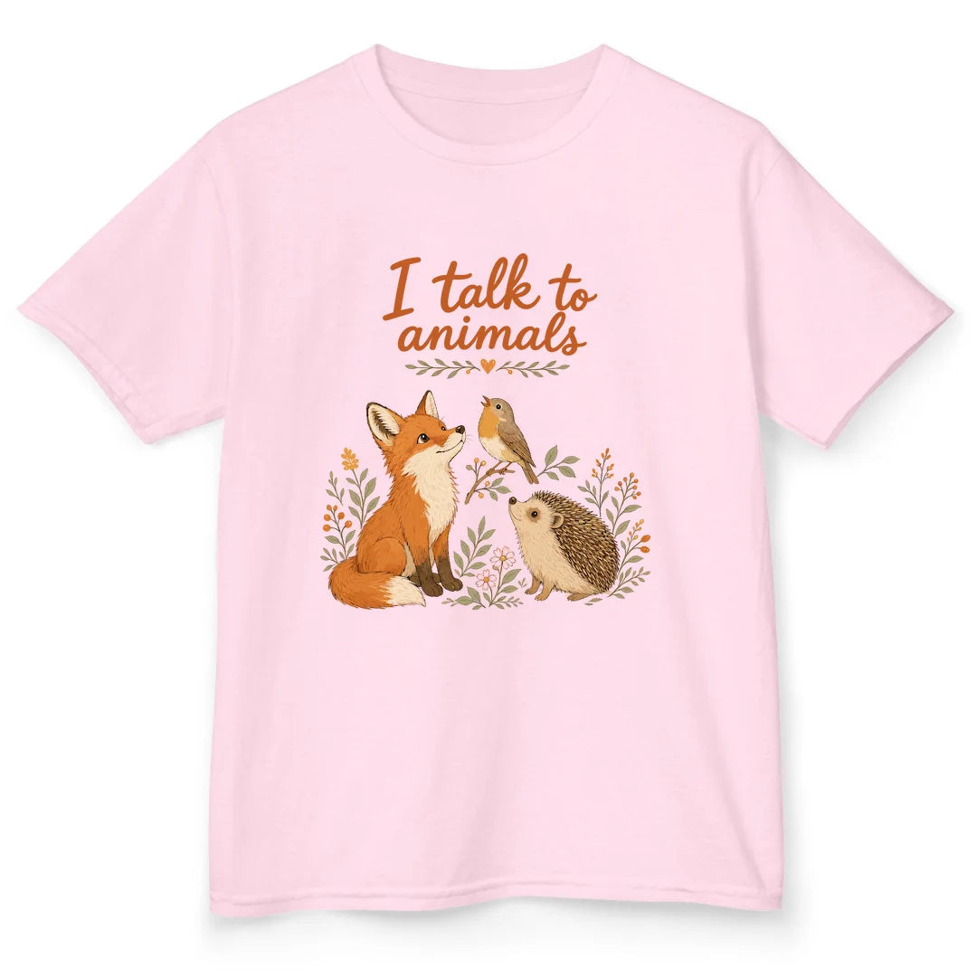 Animal Talk - Light Pink