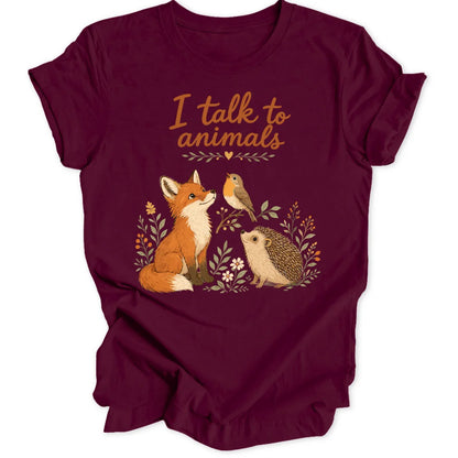 Animal Talk - Maroon