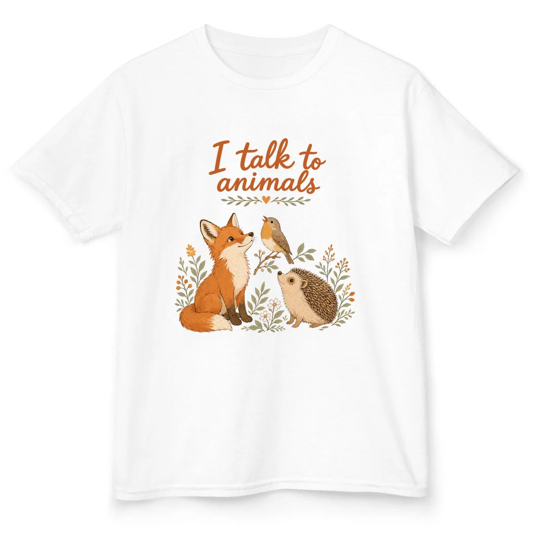 Animal Talk - White