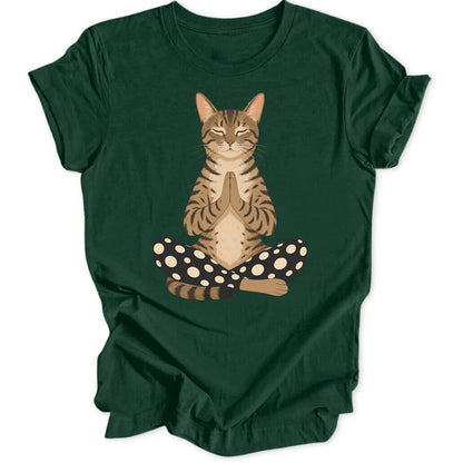 Zen Cat - Forest Green