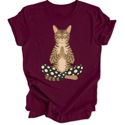 Zen Cat - Maroon