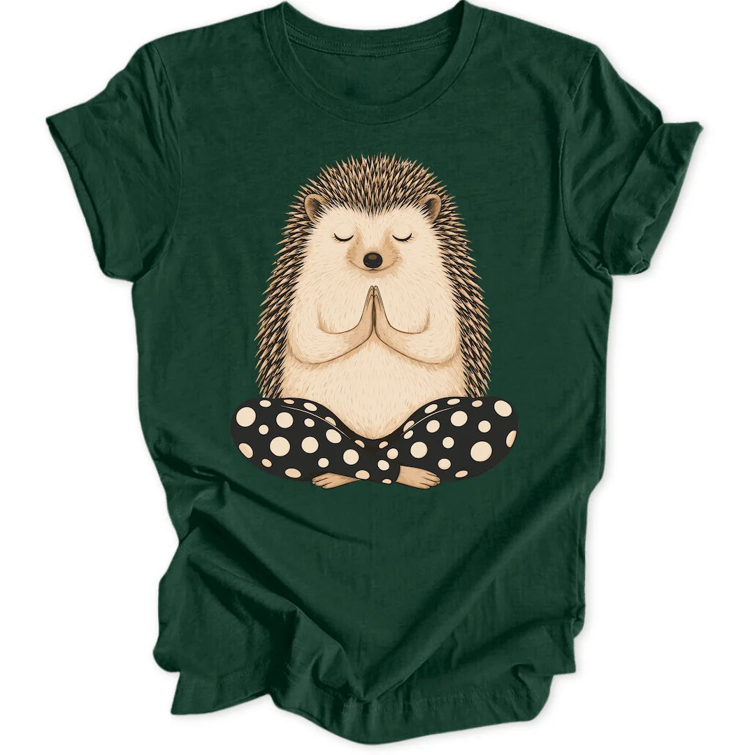 Zen Hedgehog - Forest Green