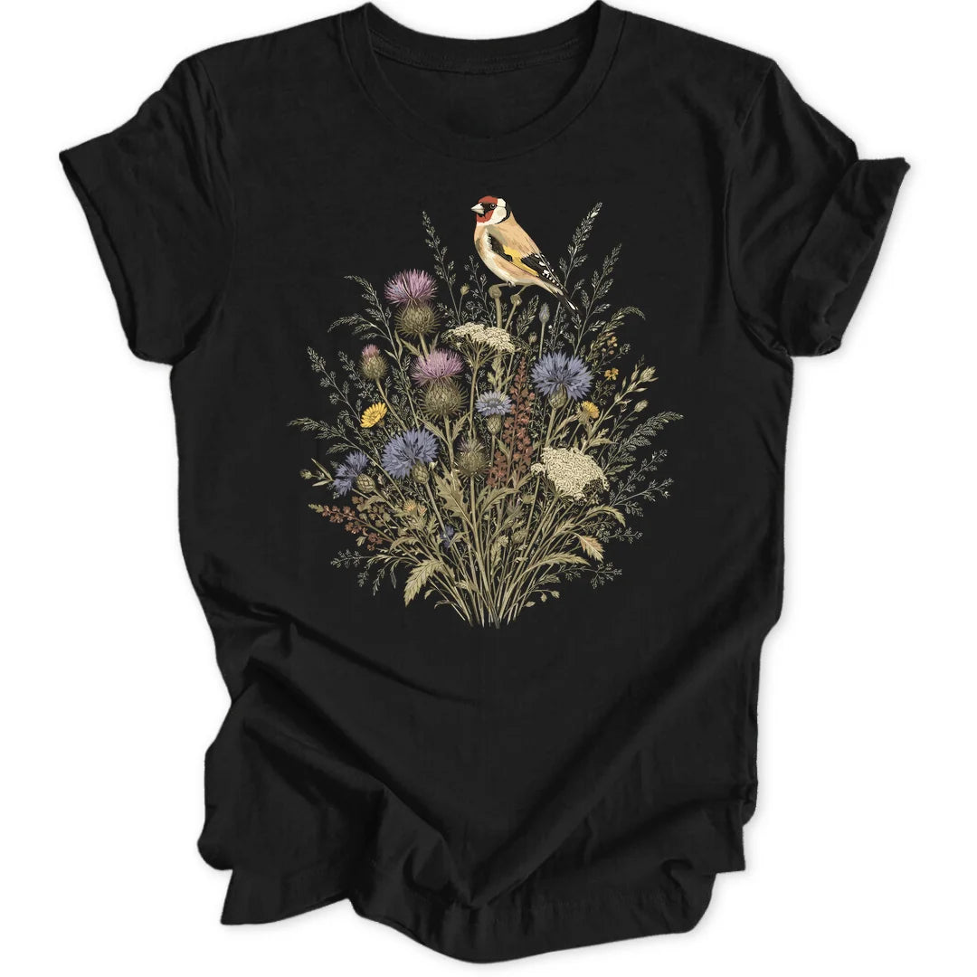 Goldfinch Bloom - Black